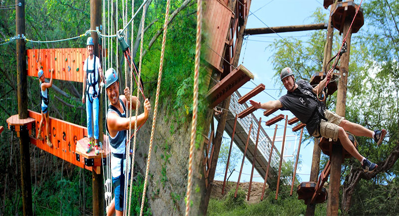 Embrace Thrills and Excitement: Exploring Outdoor Adventure Parks with Zip Lines and Obstacle Courses