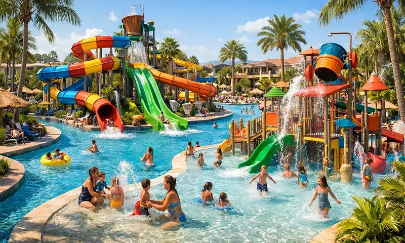 Splash into Fun: Family-Friendly Resorts with Water Parks and Entertainment